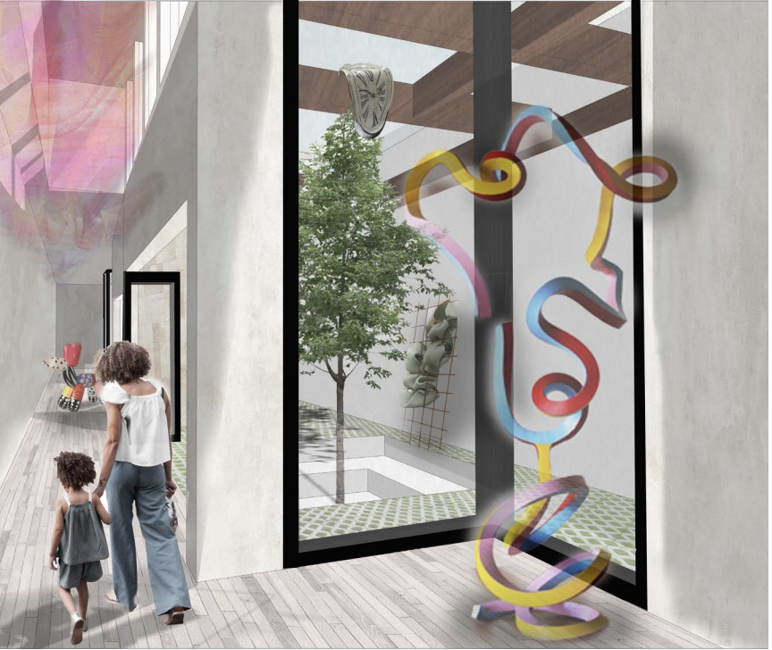 An image from 2023 Virginia Prize winner Lydia Cartwright's design.